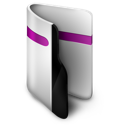 folder, purple